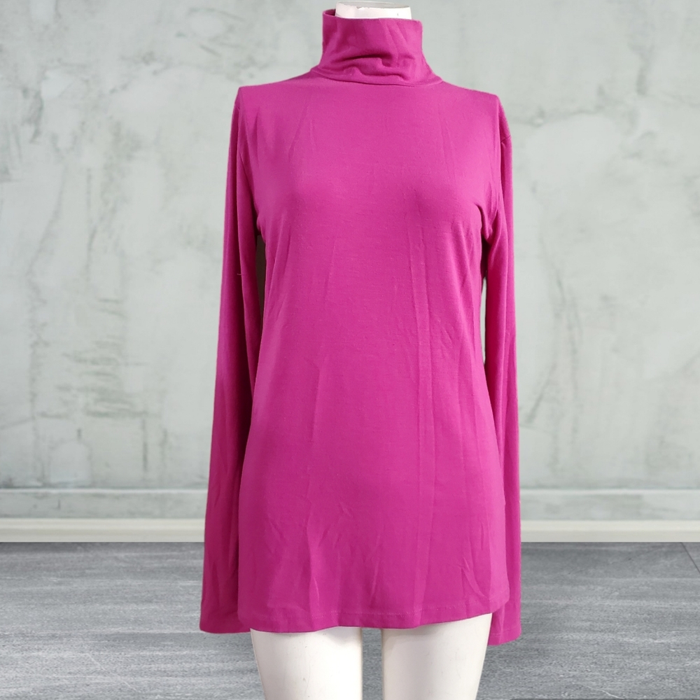 Nine 1 Eight  Turtleneck Tunic Sweater Size Large